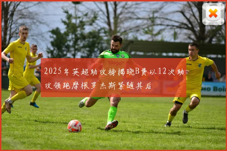 2025年英超助攻榜揭晓B费以12次助攻领跑摩根罗杰斯紧随其后